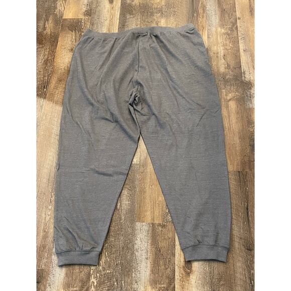 Woman Within brown marled fleece lined jogger pant 3X   30/32 - Picture 2 of 9